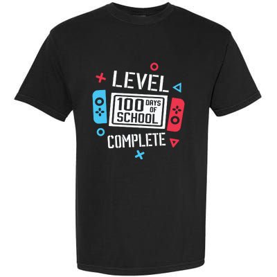 Level 100 Days Of School Garment-Dyed Heavyweight T-Shirt