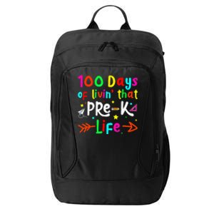 Living 100 Days Of School Pre K Life Teachers City Backpack