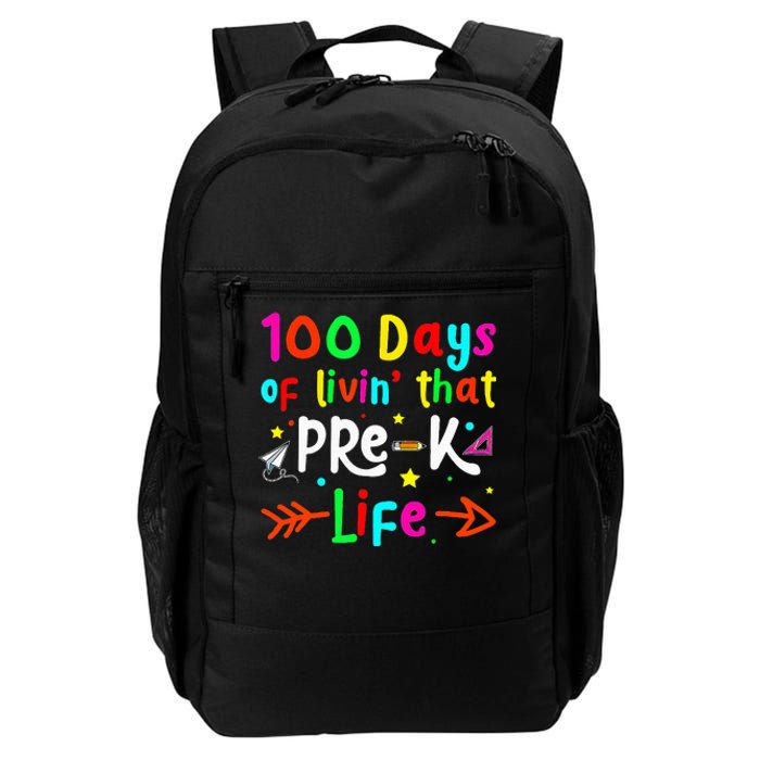 Living 100 Days Of School Pre K Life Teachers Daily Commute Backpack