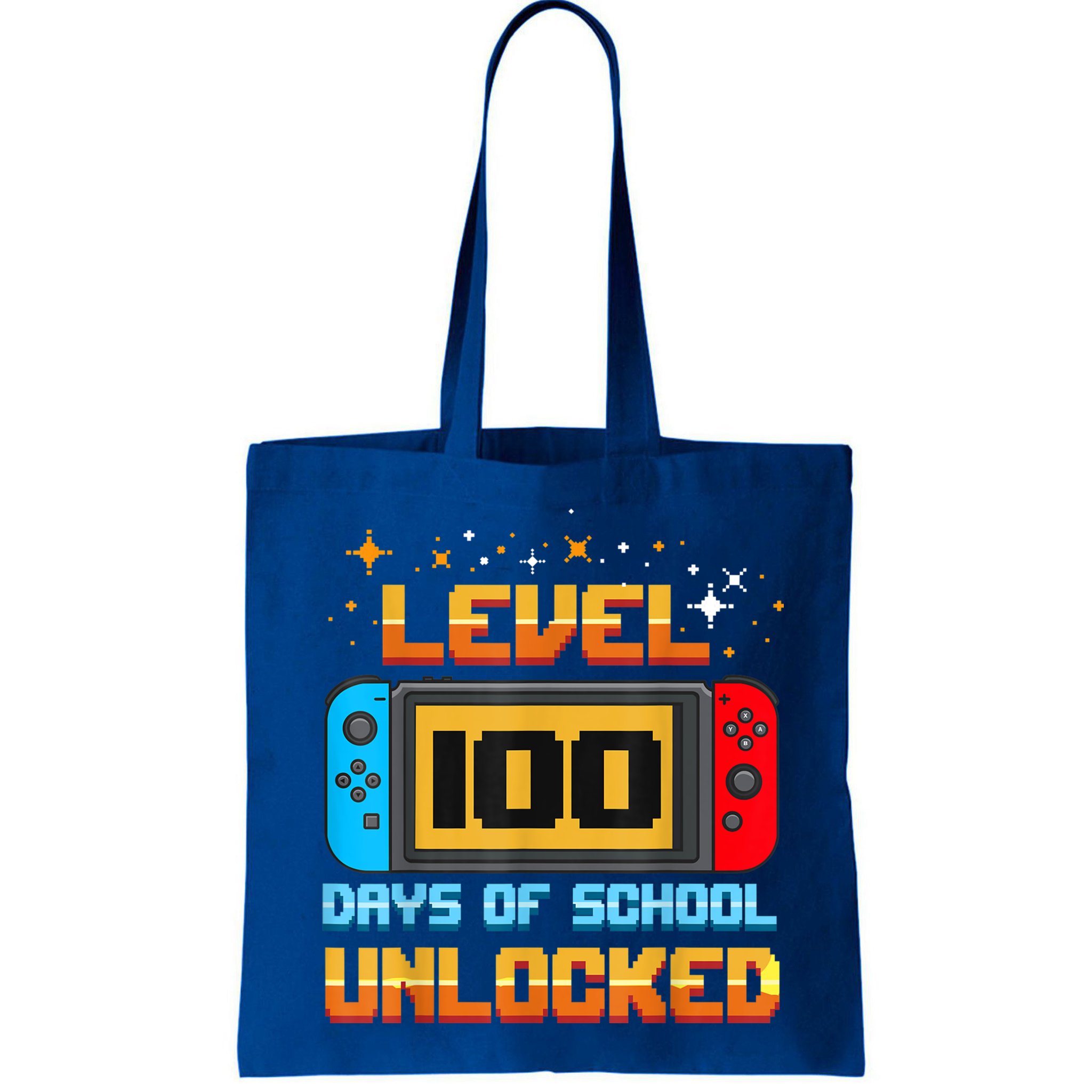 Level 100 Days Of School Unlocked Gamer Funny 100th Day. Bag
