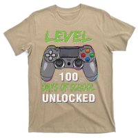 Level 100 Days Of School Unlocked Video Game Controller T-Shirt