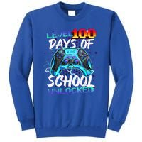 Level 100 Days Of School Unlocked Gamer Tall Sweatshirt