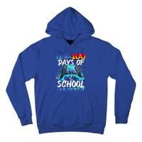 Level 100 Days Of School Unlocked Gamer Tall Hoodie