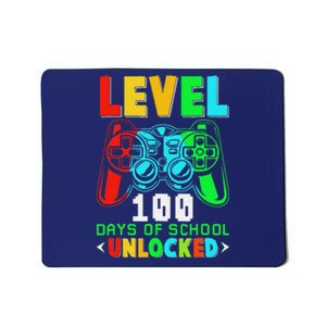 Level 100 Days Of School Unlocked Gamer Video Games Mousepad