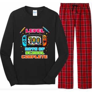 Level 100 Days Of School Complete Long Sleeve Pajama Set