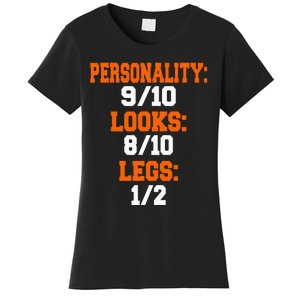 Legs 12 Funny Leg Amputee Prosthetic Surgery Humor Graphic Women's T-Shirt