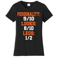 Legs 12 Funny Leg Amputee Prosthetic Surgery Humor Graphic Women's T-Shirt