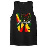 Love 1865 Juneteenth Pride Black Black Queen & King PosiCharge Competitor Tank