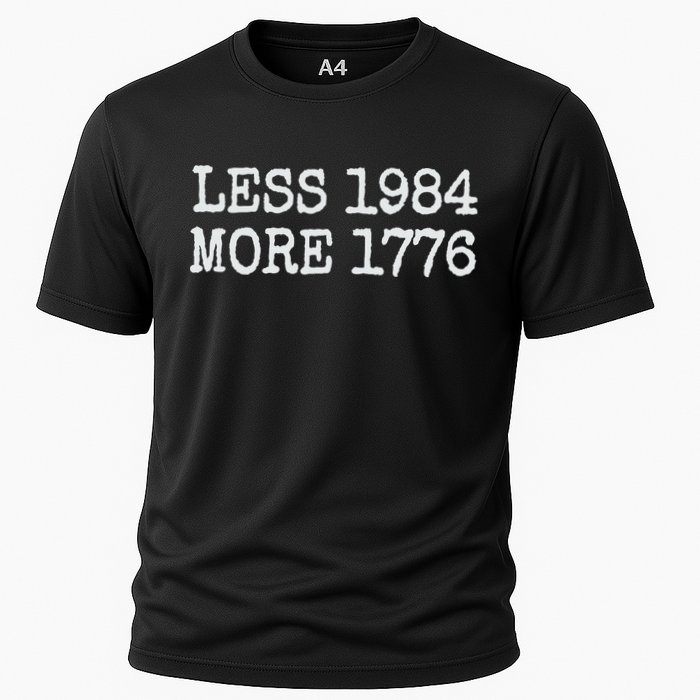 Less 1984 More 1776 Freedom Usa Save America Constitution T Cooling Performance Crew T-Shirt