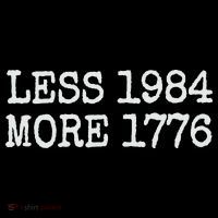 Less 1984 More 1776 Freedom Usa Save America Constitution T Wool Snapback Cap