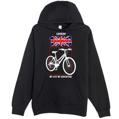 London 1986 My Life My Adventure Premium Pullover Hoodie