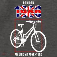 London 1986 My Life My Adventure Vector Backpack