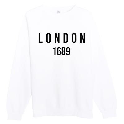 London 1689 Reformed Baptist Premium Crewneck Sweatshirt