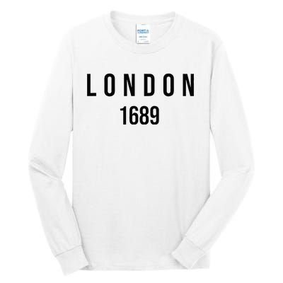 London 1689 Reformed Baptist Tall Long Sleeve T-Shirt