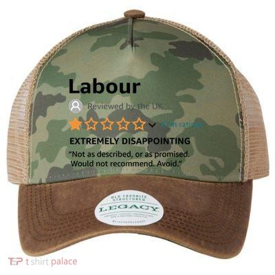 Labour 1 Star Review Legacy Tie Dye Trucker Hat