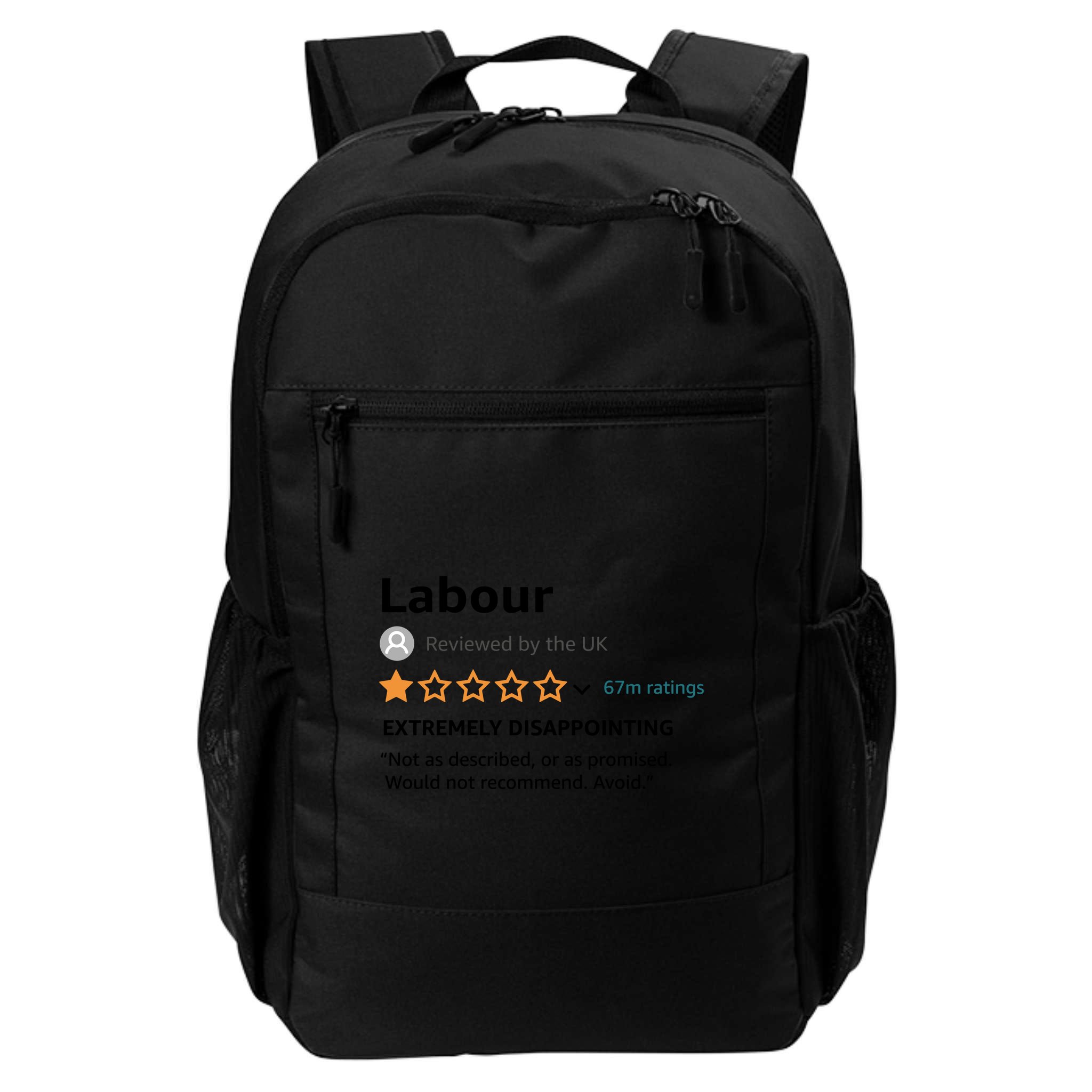 Labour 1 Star Review Backpack