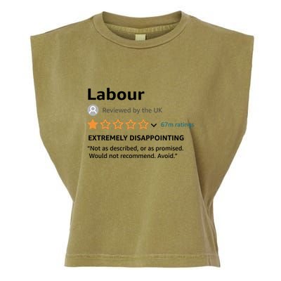 Labour 1 Star Review Garment-Dyed Women's Muscle Tee
