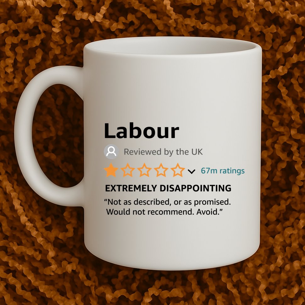 Labour 1 Star Review Mug