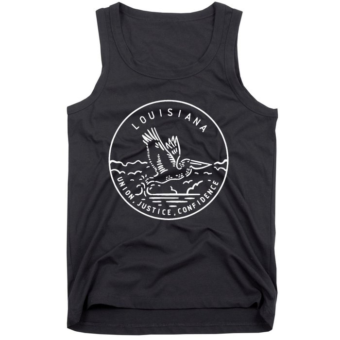 Louisiana 1812 State Of Louisiana Tank Top