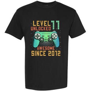 Level 11 Unlocked 11th Birthday 11 Year Old Boy Gifts Gamer Garment-Dyed Heavyweight T-Shirt