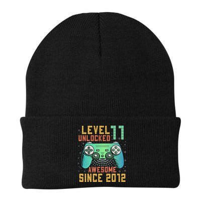 Level 11 Unlocked 11th Birthday 11 Year Old Boy Gifts Gamer Beanie
