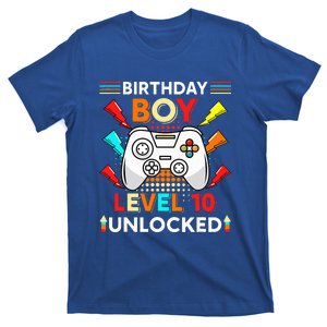 Level 10 Unlocked Video Gamer 10th Birthday Gamer . T-Shirt