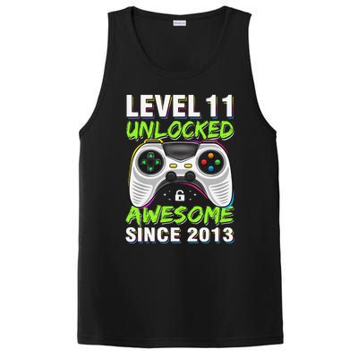 Level 11 Unlocked Awesome Since 2013 11th Birthday Gaming PosiCharge Competitor Tank