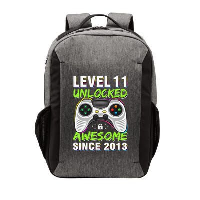 Level 11 Unlocked Awesome Since 2013 11th Birthday Gaming Vector Backpack