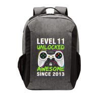 Level 11 Unlocked Awesome Since 2013 11th Birthday Gaming Vector Backpack