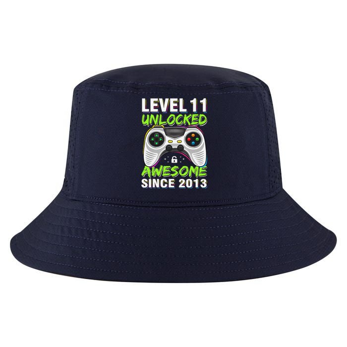 Level 11 Unlocked Awesome Since 2013 11th Birthday Gaming Cool Comfort Performance Bucket Hat