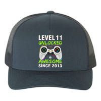 Level 11 Unlocked Awesome Since 2013 11th Birthday Gaming Yupoong Adult 5-Panel Trucker Hat