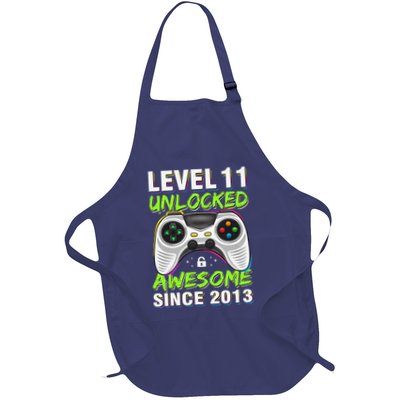 Level 11 Unlocked Awesome Since 2013 11th Birthday Gaming Apron