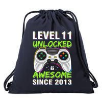 Level 11 Unlocked Awesome Since 2013 11th Birthday Gaming Drawstring Bag