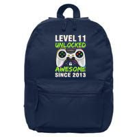 Level 11 Unlocked Awesome Since 2013 11th Birthday Gaming 16 in Basic Backpack