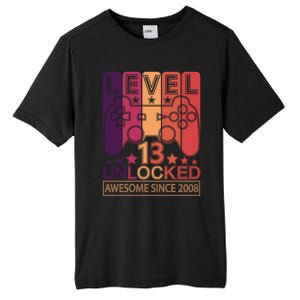 Level 13 Unlocked Birthday Gamer Cute Gift Tall Fusion ChromaSoft Performance T-Shirt