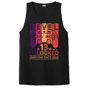 Level 13 Unlocked Birthday Gamer Cute Gift PosiCharge Competitor Tank