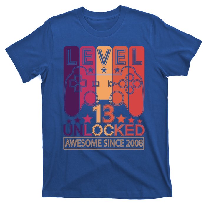 Level 13 Unlocked Birthday Gamer Cute Gift T-Shirt