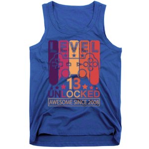 Level 13 Unlocked Birthday Gamer Cute Gift Tank Top