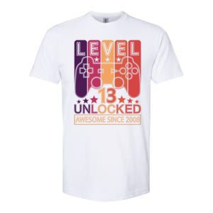 Level 13 Unlocked Birthday Gamer Cute Gift Softstyle CVC T-Shirt