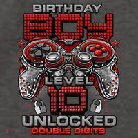Level 10 Unlocked Awesome Since 2013 10th Birthday Gaming Vector Backpack