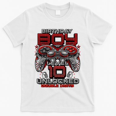 Level 10 Unlocked Awesome Since 2013 10th Birthday Gaming T-Shirt