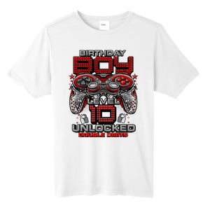 Level 10 Unlocked Awesome Since 2013 10th Birthday Gaming Tall Fusion ChromaSoft Performance T-Shirt