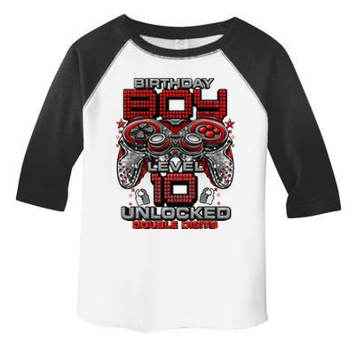 Level 10 Unlocked Awesome Since 2013 10th Birthday Gaming Toddler Fine Jersey T-Shirt