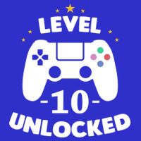 Level 10 Unlocked Video Games 10th Birthday Party Gift Idea Gift Baby Bodysuit