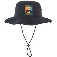 Level 12 Unlocked Video Gamer 12th Birthday Gaming Gift Legacy Cool Fit Booney Bucket Hat