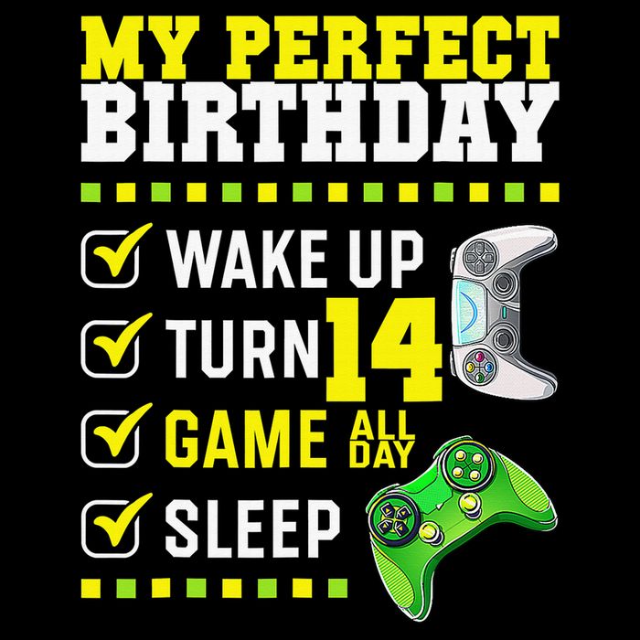 Level 14 Unlocked Boys 14th Birthday 14 Year Old Gamer Cooling Performance Crew T-Shirt