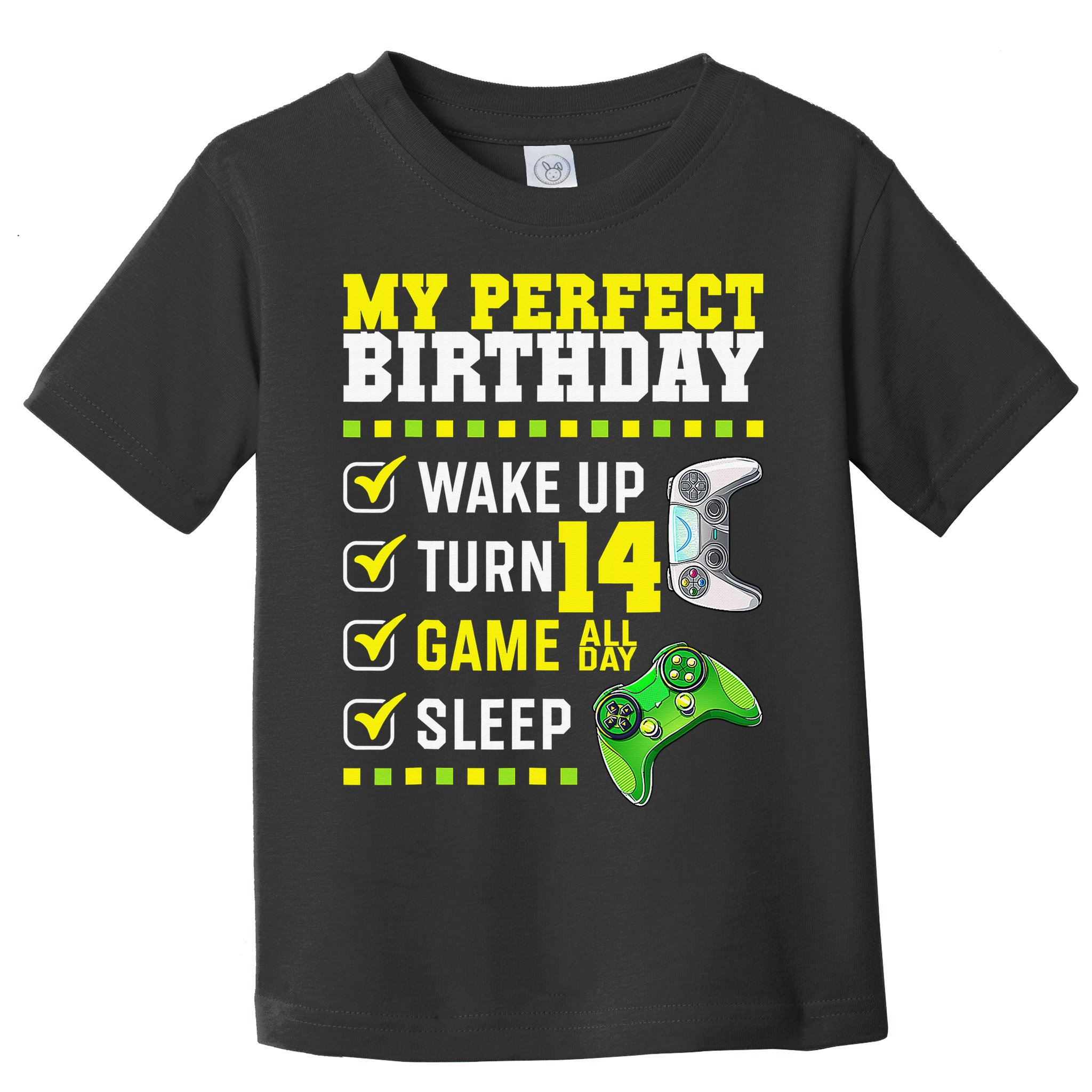 Level 14 Unlocked Boys 14th Birthday 14 Year Old Gamer Toddler T-Shirt