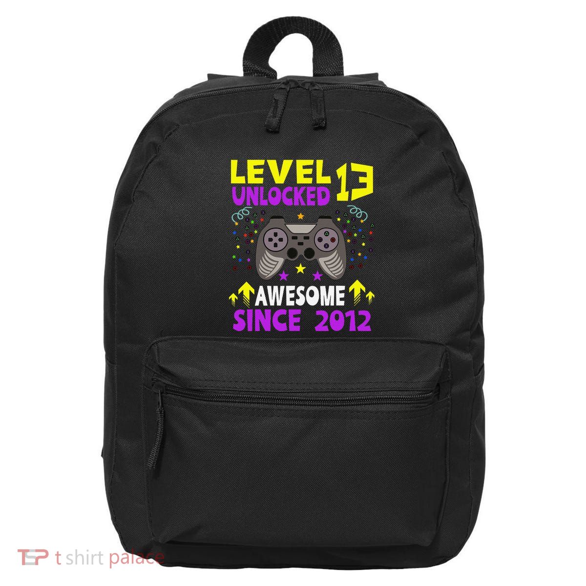 Level 13 Unlocked Awesome Since 2012 13th Birthday Gaming 16 in Basic Backpack