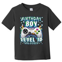 Level 10 Unlocked Video Game 10th Birthday Gamer Boys TShirt Toddler T-Shirt