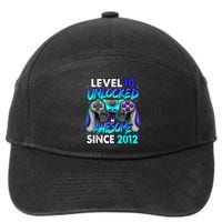 Level 10 Unlocked Awesome Since 2012 10th Birthday 7-Panel Snapback Hat